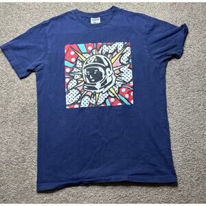 Billionaire Boys Club Navy Graphic Astronaut Pop Art Tee